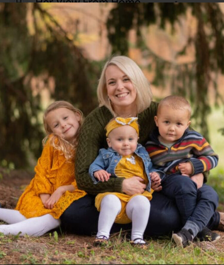 Family of four in need of support image